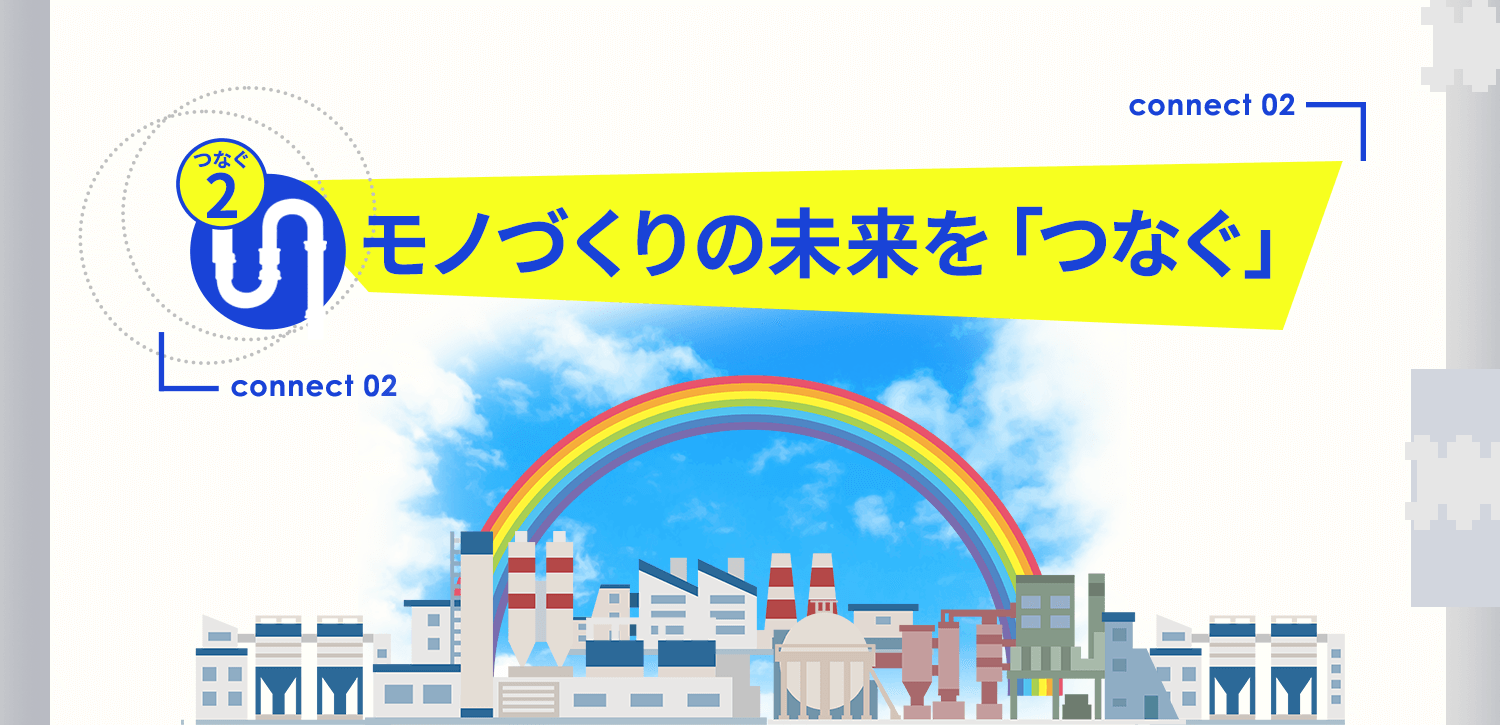 モノづくりの未来を「つなぐ」