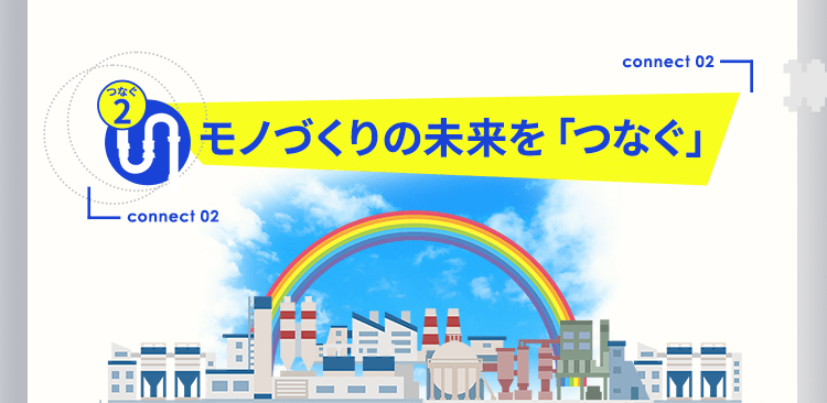 モノづくりの未来を「つなぐ」