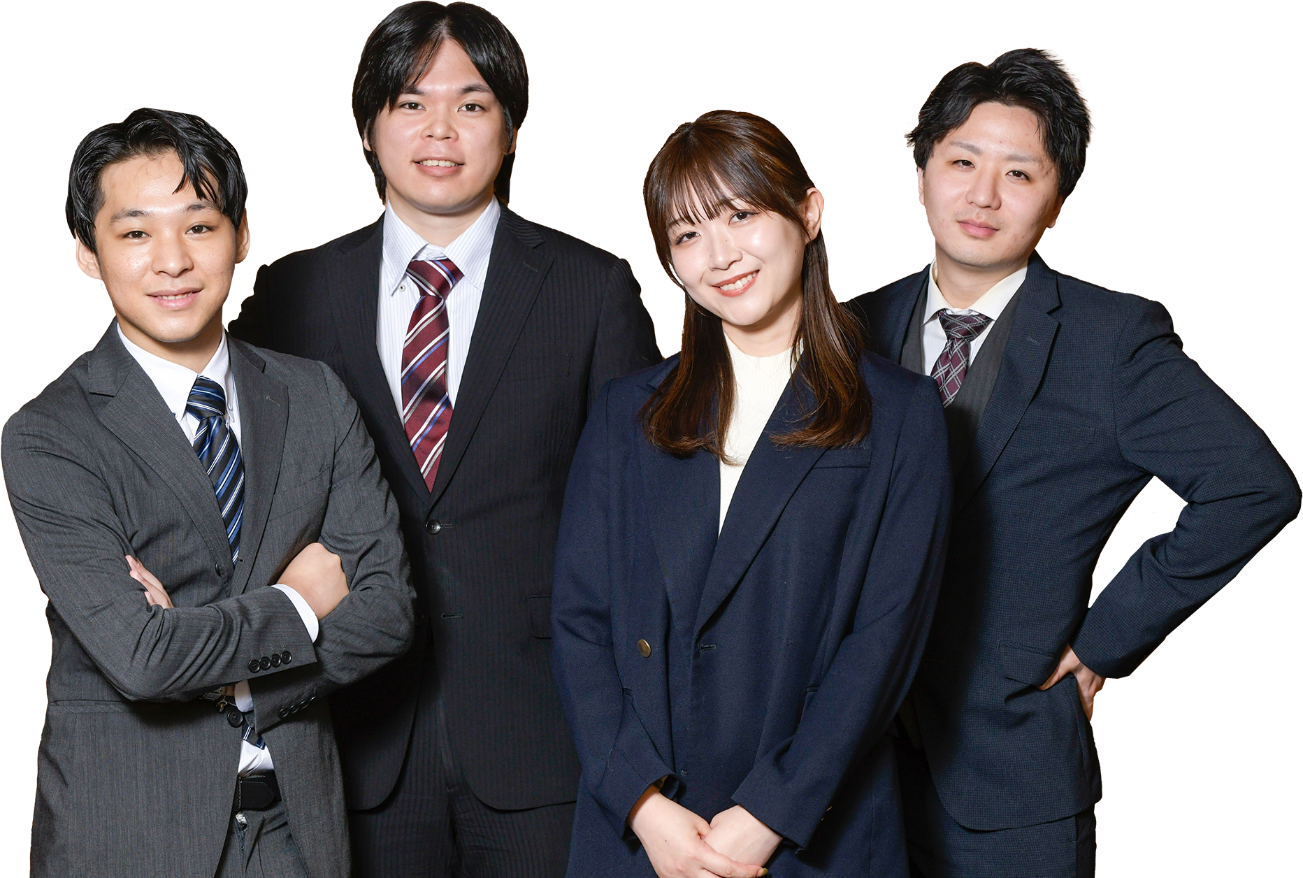 社員4名のイメージ