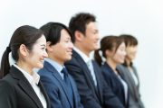内定式の会場の様子