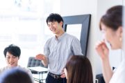 ベンチャー企業のオフィスの様子