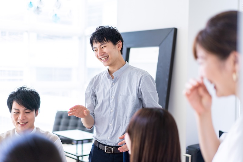 ベンチャー企業のオフィスの様子